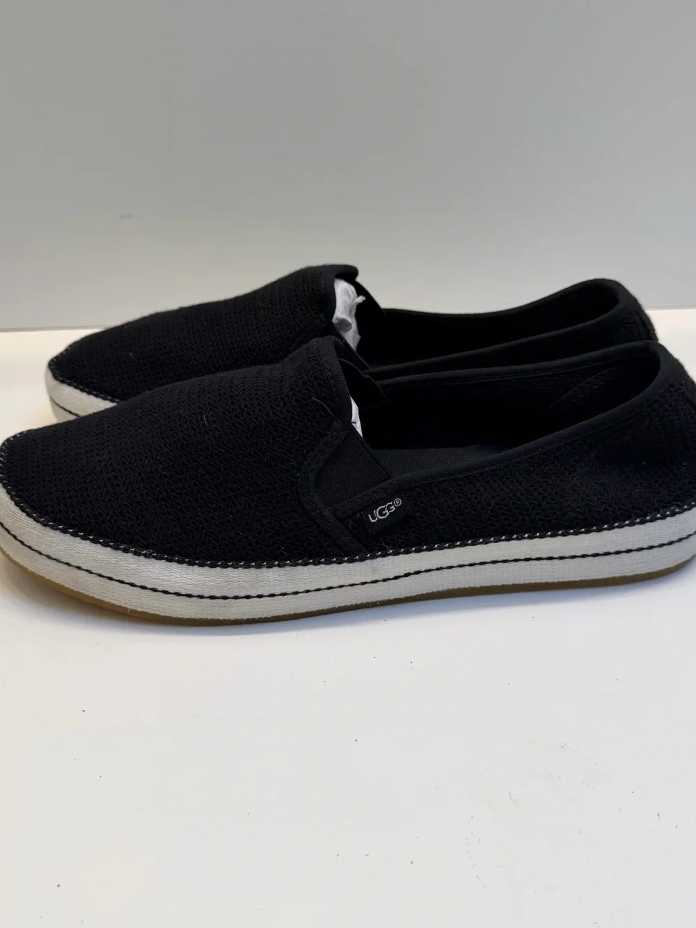 Ugg Bren Woven Knit Slip On size 10
